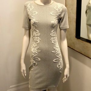 Gorgeous French Connection Flower Detailed Dress 4